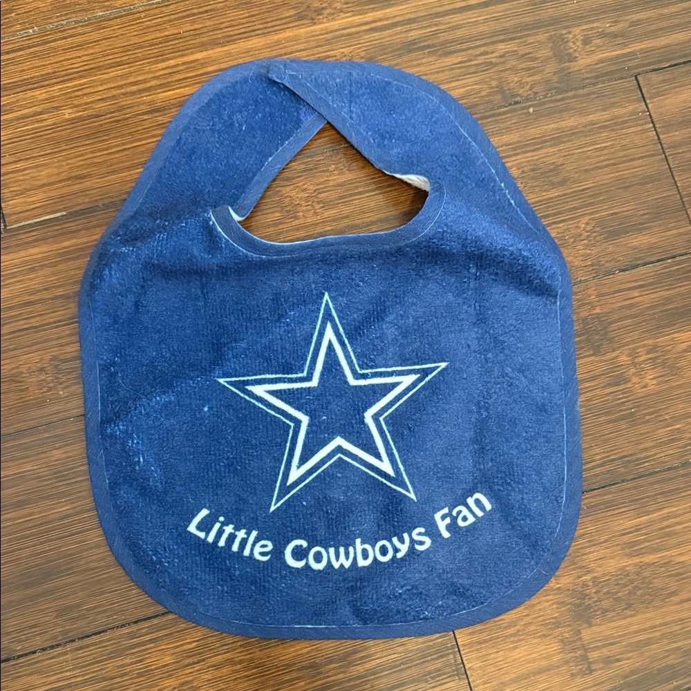 Wincraft Navy Blue Little Cowboys Fan Bib